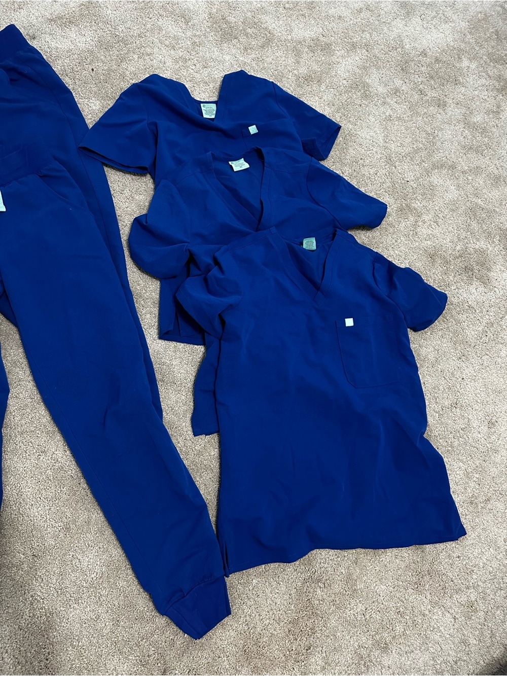 Royal Blue garde malade scrubs bundle